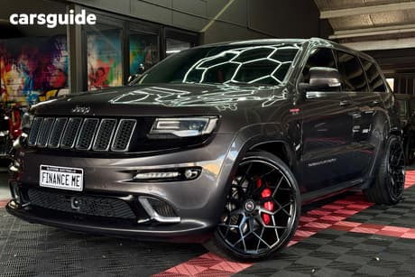 Grey 2015 Jeep Grand Cherokee Wagon Srt 8 (4X4)