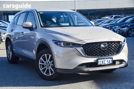Beige 2024 Mazda CX-5 Wagon G25 Maxx Sport (Fwd)