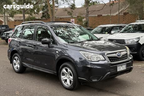 Grey 2014 Subaru Forester Wagon 2.5I