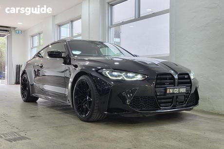Black 2022 BMW M4 Coupe Competition