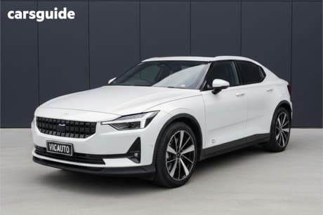 White 2022 Polestar 2 Hatchback Std Range Single Motor 69Kwh
