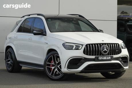 White 2020 Mercedes-Benz GLE63 Wagon S 4Matic+ (Hybrid)
