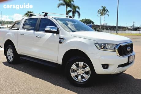 White 2021 Ford Ranger Double Cab Pick Up Xlt 3.2 (4X4)