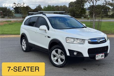 White 2011 Holden Captiva Wagon Lx (4X4)