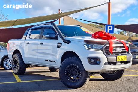 White 2020 Ford Ranger Double Cab Pick Up Wildtrak 3.2 (4X4)