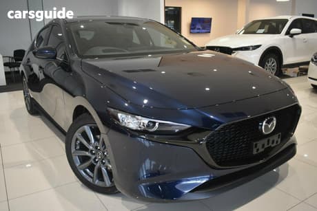Blue 2026 Mazda Mazda3 Hatchback G20 Evolve