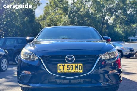 Blue 2014 Mazda 3 Hatchback Maxx