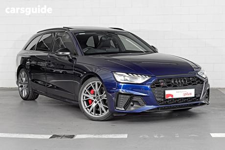 Blue 2021 Audi S4 Wagon Avant 3.0 Tfsi Quattro