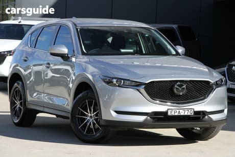Silver 2021 Mazda CX-5 Wagon Maxx (Awd)