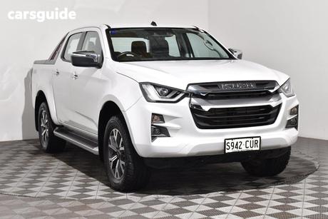 White 2023 Isuzu D-MAX Crew Cab Utility Ls-U (4X4)