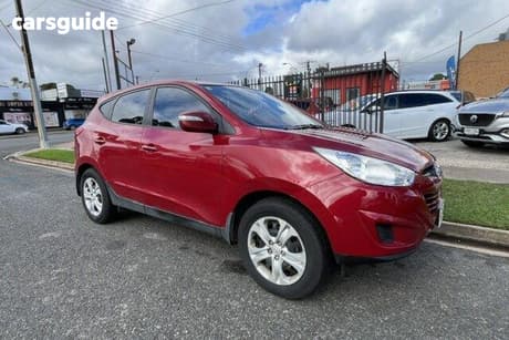 Red 2010 Hyundai IX35 Wagon Active (Fwd)
