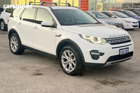White 2017 Land Rover Discovery Sport Wagon Sd4 (177Kw) Hse 5 Seat