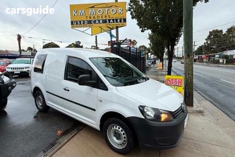 White 2014 Volkswagen Caddy Van Tdi250