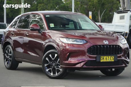 Red 2024 Honda ZR-V Wagon E:Hev Lx
