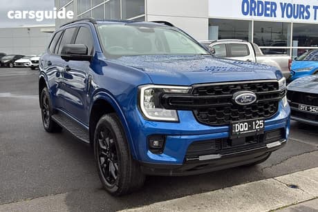 Blue 2025 Ford Everest Wagon Sport (4Wd)