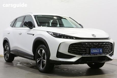 White 2025 MG HS Wagon Vibe