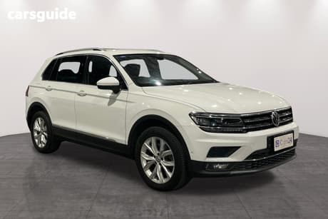White 2017 Volkswagen Tiguan Wagon 162 Tsi Highline