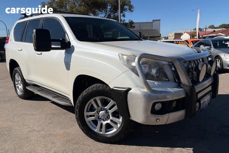 White 2009 Toyota Landcruiser SUV PRADO KAKADU (4X4) GRJ150R