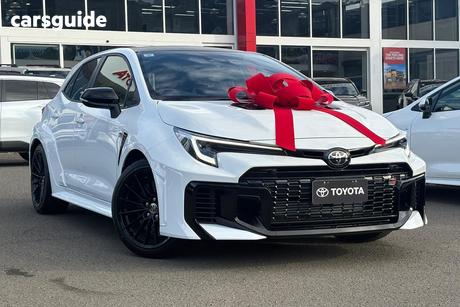 White 2024 Toyota GR Corolla Hatchback Gts