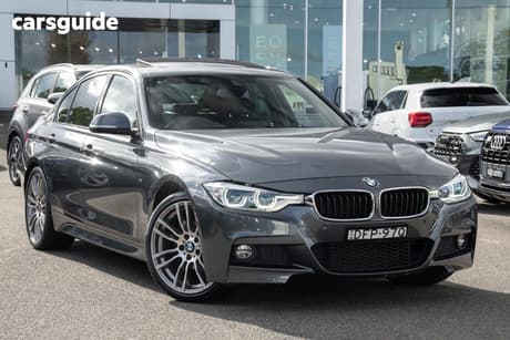 Grey 2016 BMW 320I Sedan Sport Line