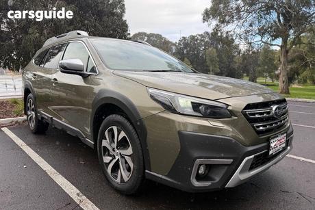 Green 2022 Subaru Outback Wagon Awd Touring