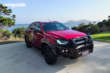 Red 2021 Isuzu D-MAX Crew Cab Utility X-Terrain (4X4)