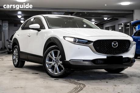 White 2022 Mazda CX-30 Wagon G20 Touring Vision (Fwd)