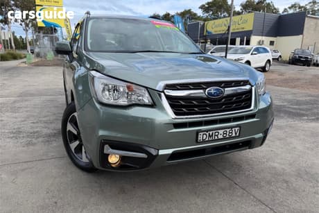 Green 2017 Subaru Forester Wagon 2.5I-L