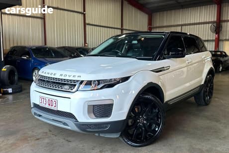 White 2017 Land Rover Evoque SUV TD4 150 SE LV MY17