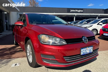 Orange 2016 Volkswagen Golf Hatchback 92 Tsi Trendline