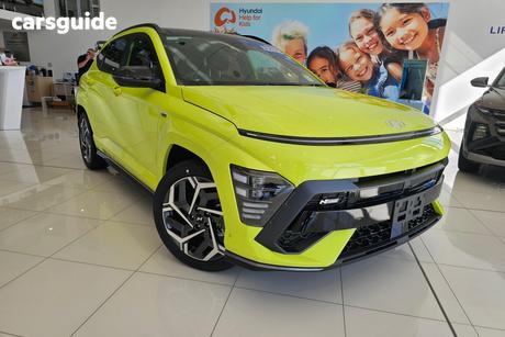 Yellow 2026 Hyundai Kona Wagon Premium N Line