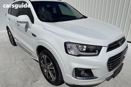 White 2018 Holden Captiva Wagon 7 Ltz (Awd)