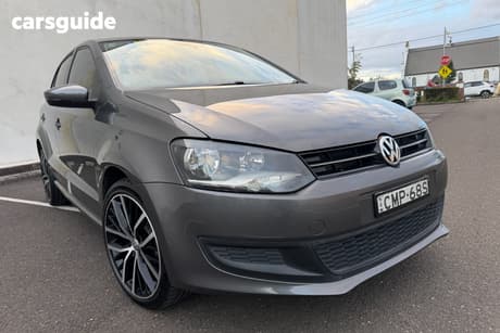 Grey 2013 Volkswagen Polo Hatchback 77 Tsi Comfortline