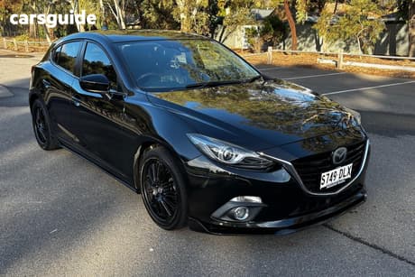 Black 2014 Mazda 3 Hatchback Sp25 Astina