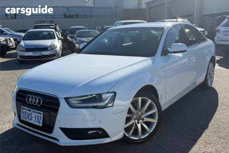 White 2014 Audi A4 Sedan 1.8 Tfsi