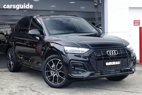 Black 2024 Audi Q5 Wagon 45 Tfsi Quattro Sport Mhev