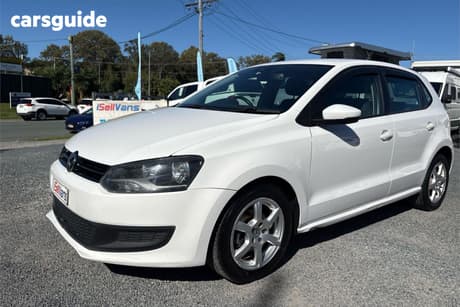 White 2011 Volkswagen Polo Hatchback 66 Tdi Comfortline