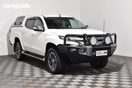 White 2021 Mitsubishi Triton Double Cab Pick Up Gls (4X4)