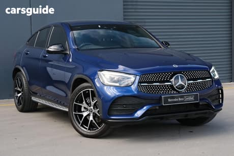 Blue 2021 Mercedes-Benz GLC300 Wagon 4Matic