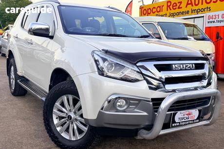 White 2017 Isuzu MU-X Wagon Ls-T (4X4)