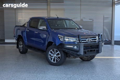 Blue 2016 Toyota Hilux Dual Cab Utility Sr5 (4X4)