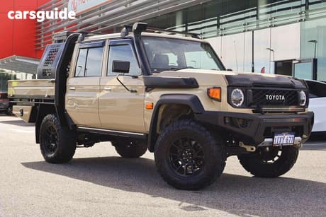 Beige 2024 Toyota Landcruiser Double Cab Chassis Lc79 Gxl