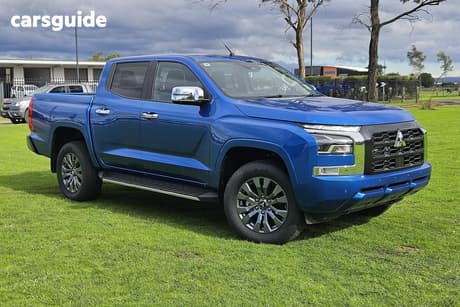 Blue 2025 Mitsubishi Triton Double Cab Pick Up Gls (4X4)
