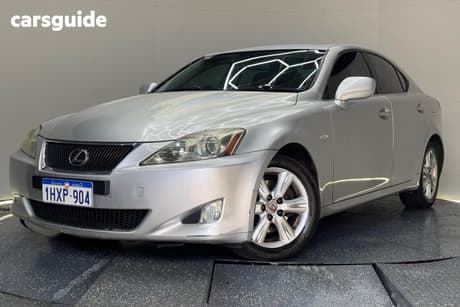 Silver 2006 Lexus IS250 Sedan Sports