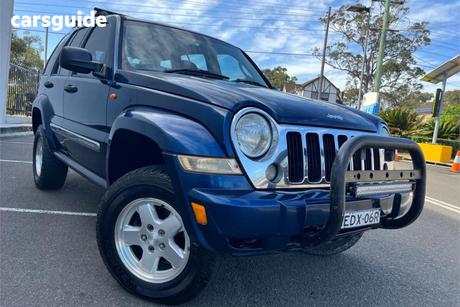 Blue 2004 Jeep Cherokee Wagon Limited (4X4)