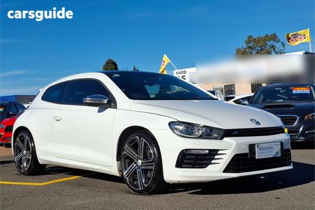 White 2015 Volkswagen Scirocco Coupe R
