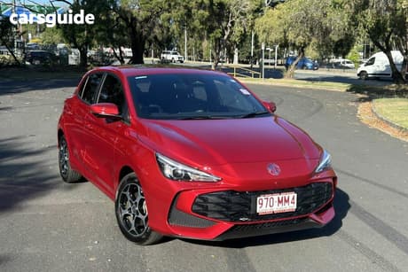 Red 2025 MG MG3 Hatchback Excite