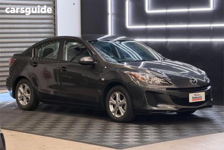 Grey 2011 Mazda 3 Sedan Neo
