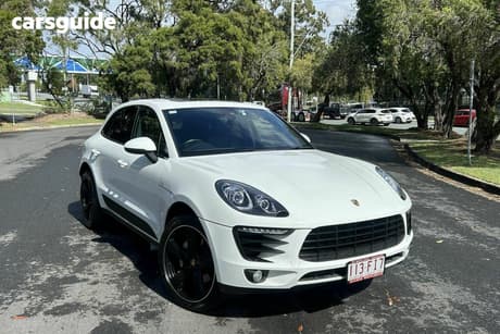 White 2016 Porsche Macan Wagon S Diesel