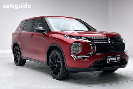 Red 2023 Mitsubishi Outlander Wagon Ls Black Edition 7 Seat (2Wd)